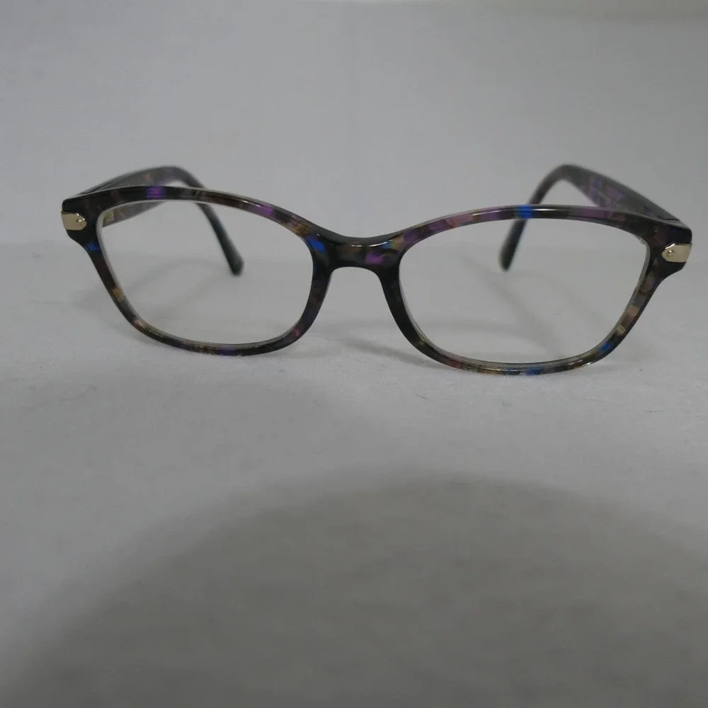 Coach Eyeglasses Frame HC6065-5288 Women's Confetti Purple Full Rim 51-17 135